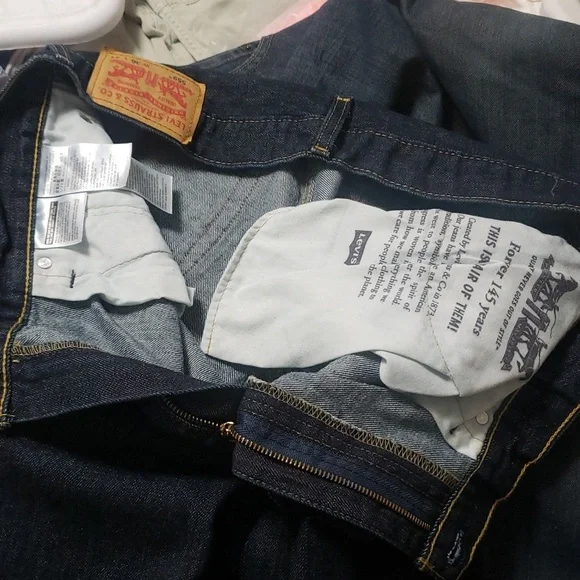 Levi's Mens 559 Relaxed Straight Fit Jeans - Picture 7 of 14